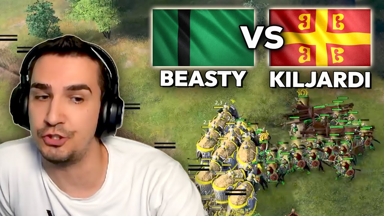Beasty With Delhi vs Macedonian Dynasty in AOE4...
