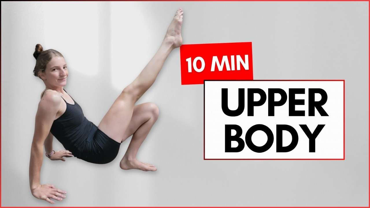 Short & Intense: 10 Minute Upper Body workout (No equipment)