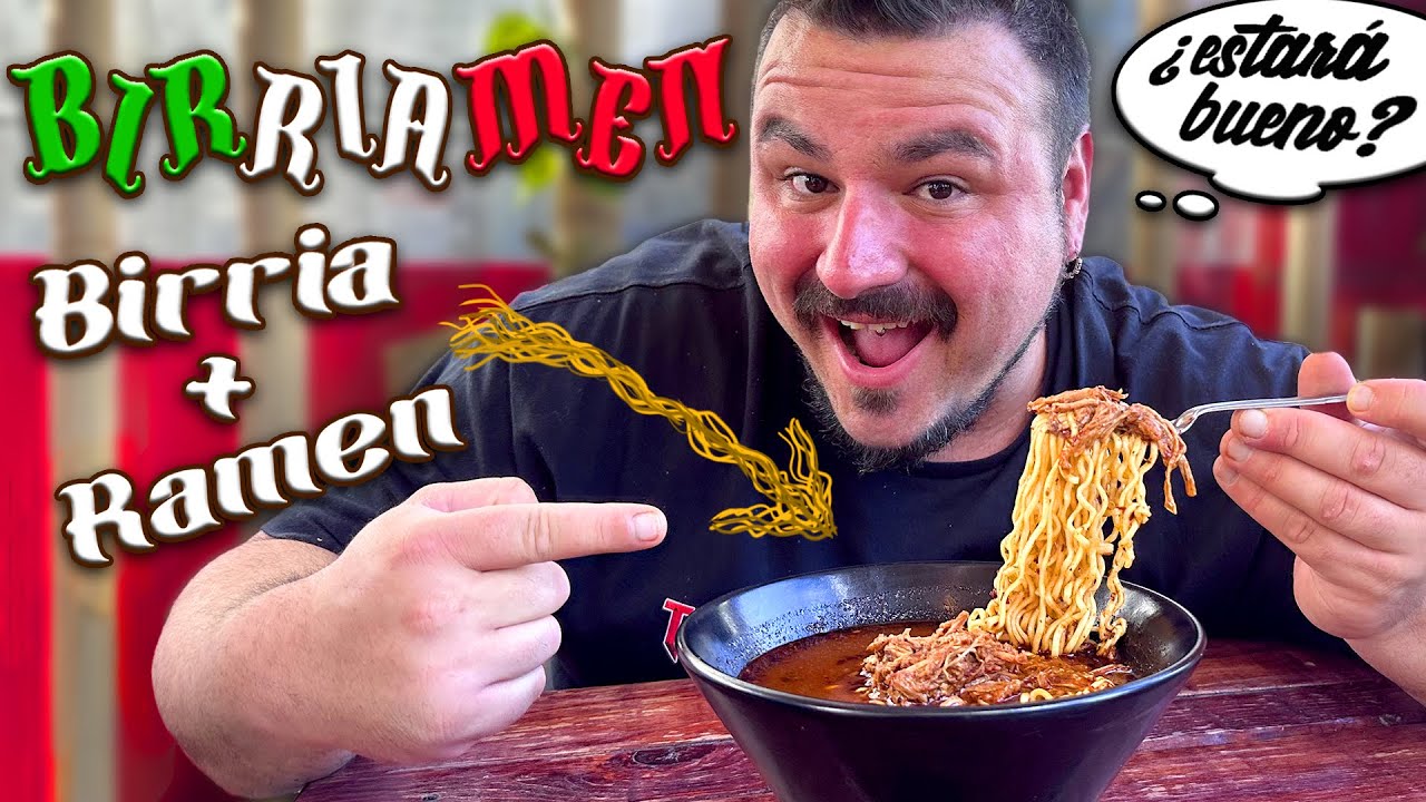 ¿BIRRIA + RAMEN? En este LOCAL le ponen BIRRIA a todo!