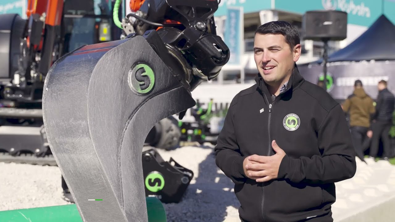 The launch of Steelwrist SQ40 at Bauma 2025 | Automatic coupler for compact excavator