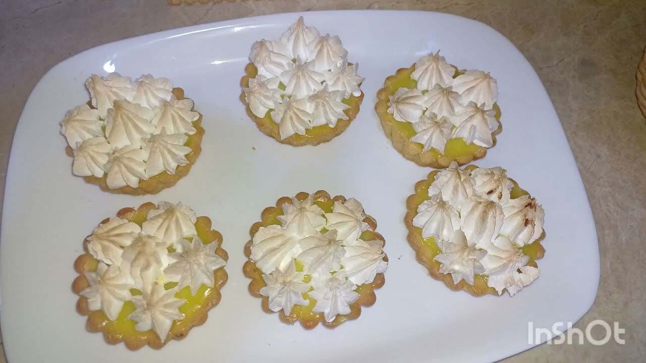  أسرار نجاح تارتلات الليمون 🍋 بكريمة روعة ومنعشة خيرمن تتباع  برى
