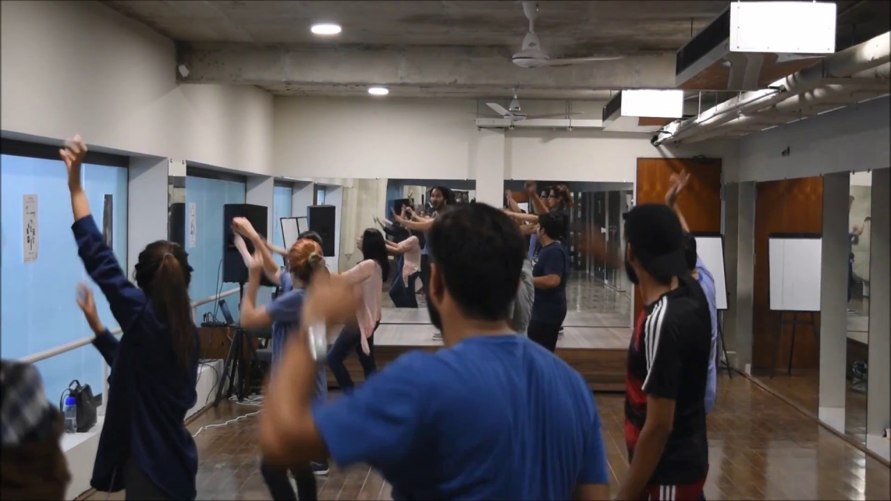 Ongoing Zumba with Nasrullah class at LUMS