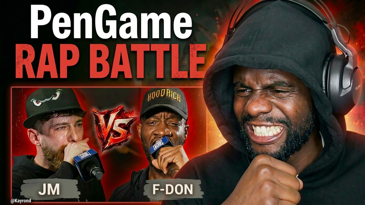 THAT ENDING!! JM vs F DON | PenGame Rap Battle | Reaction | @Kayrond