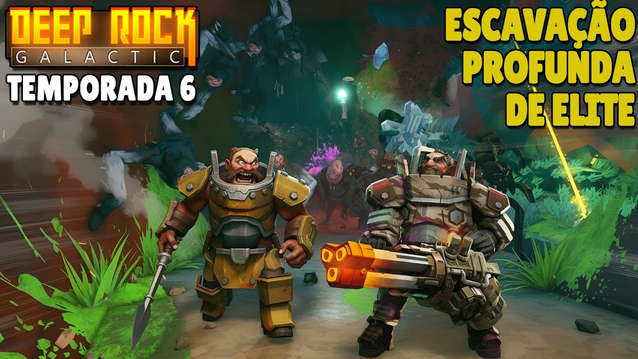 Temporada 6 – Escavação Profunda de Elite Complicada | Deep Rock Galactic #drg
