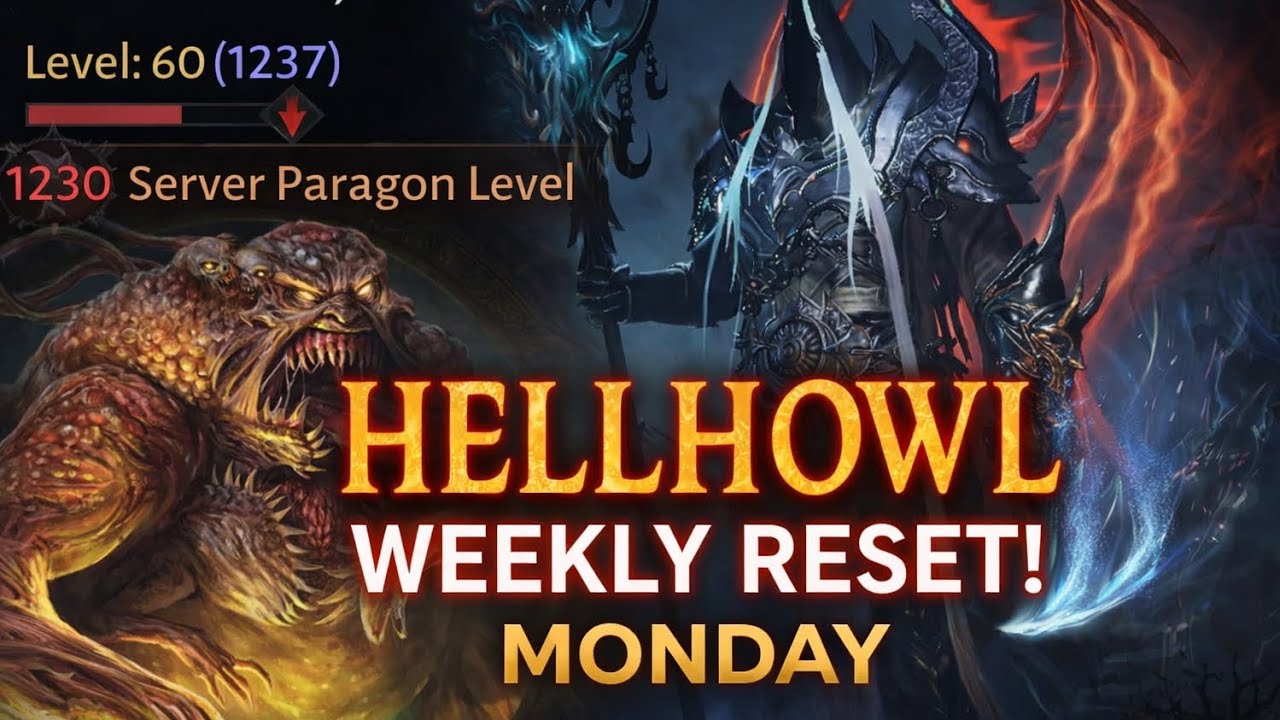 Diablo Immortal | Werewolf Druid | HELLHOWL Monday Reset 🔥 Warband Activities Done FAST 