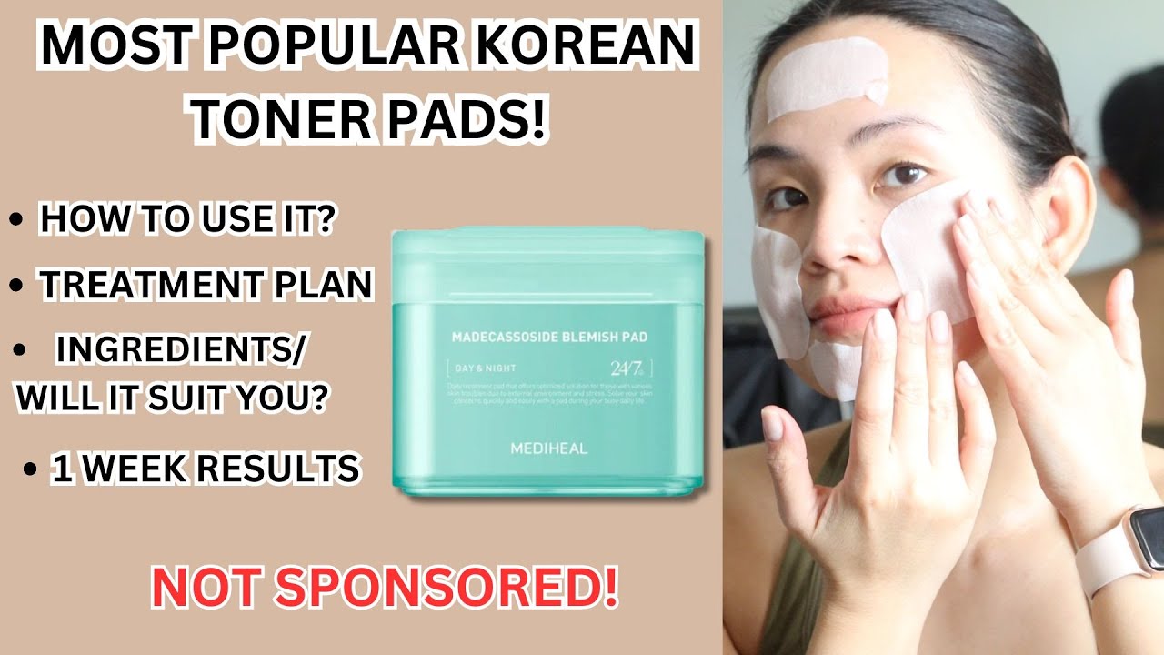 Reviewing The Viral Mediheal Madecassoside Blemish Pads: Are They Worth The Hype? | 7 DAY RESULTS