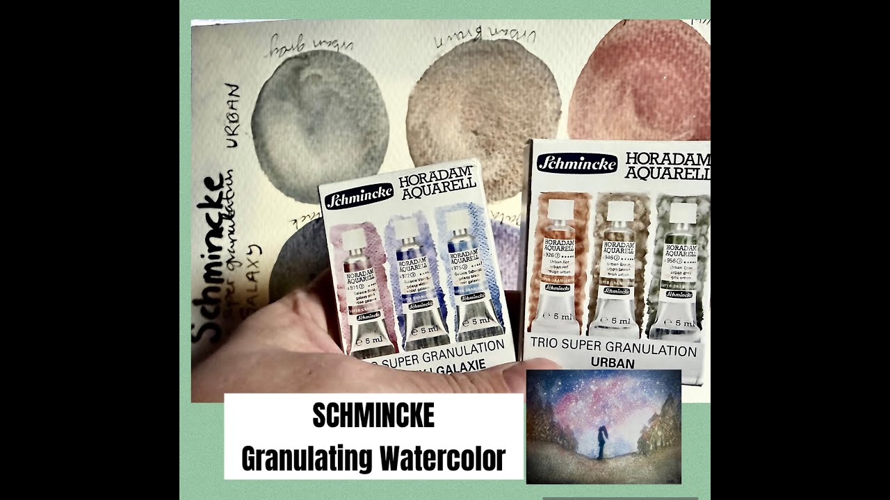 Schmincke Super Granulating Watercolor