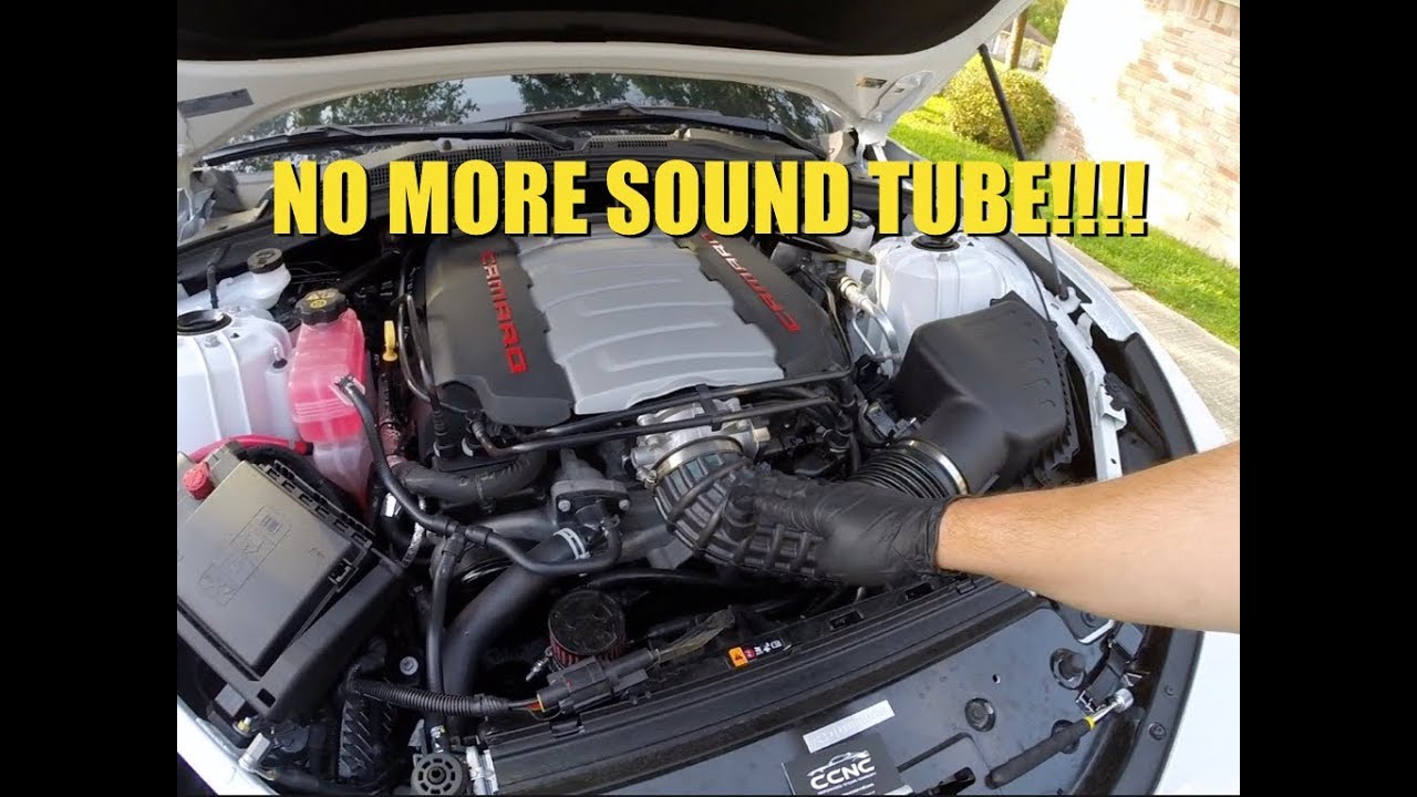 Removing the Sound Tube on My 2019 Camaro SS | Vlog #236