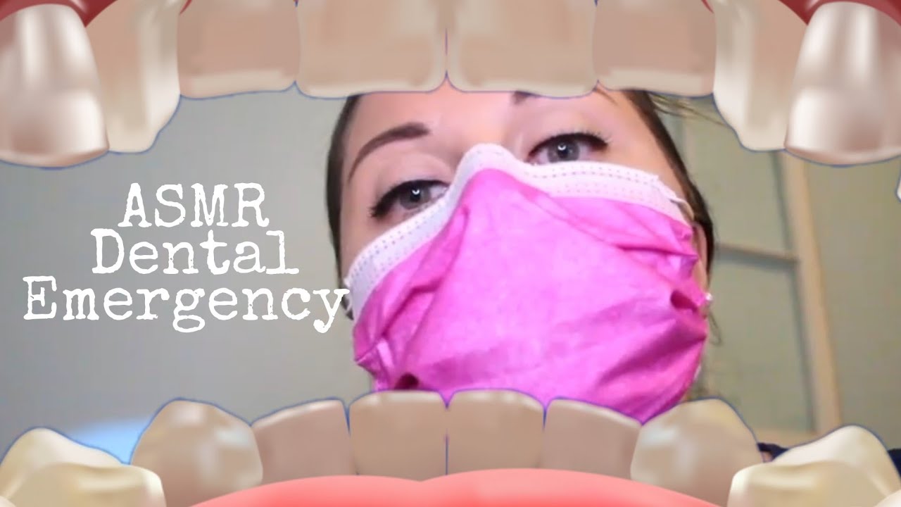 [ASMR] Emergency Dental Visit | Fillings and Extraction | Drill noise | Dental Role Play