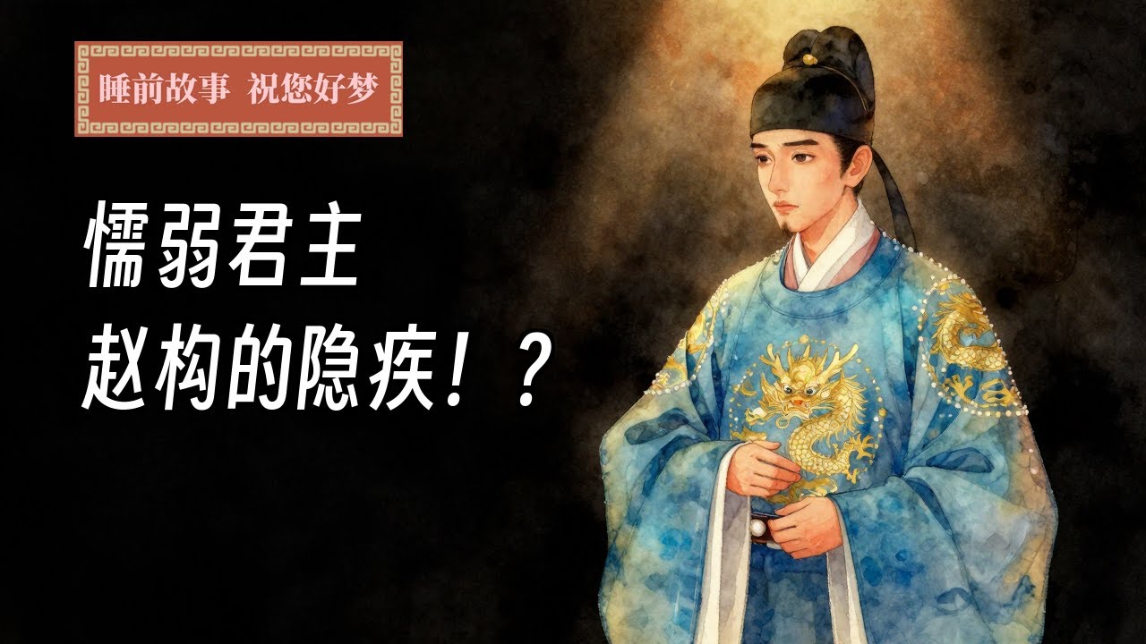 宋高宗赵构的隐疾：扬州一吓之后丧失生育能力，他后半生的后宫生活是如何度过的？| 睡前故事