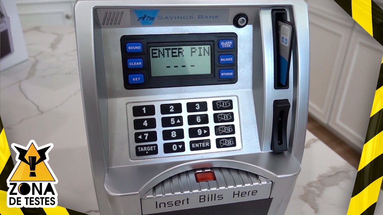 COMPREI UM CAIXA ATM