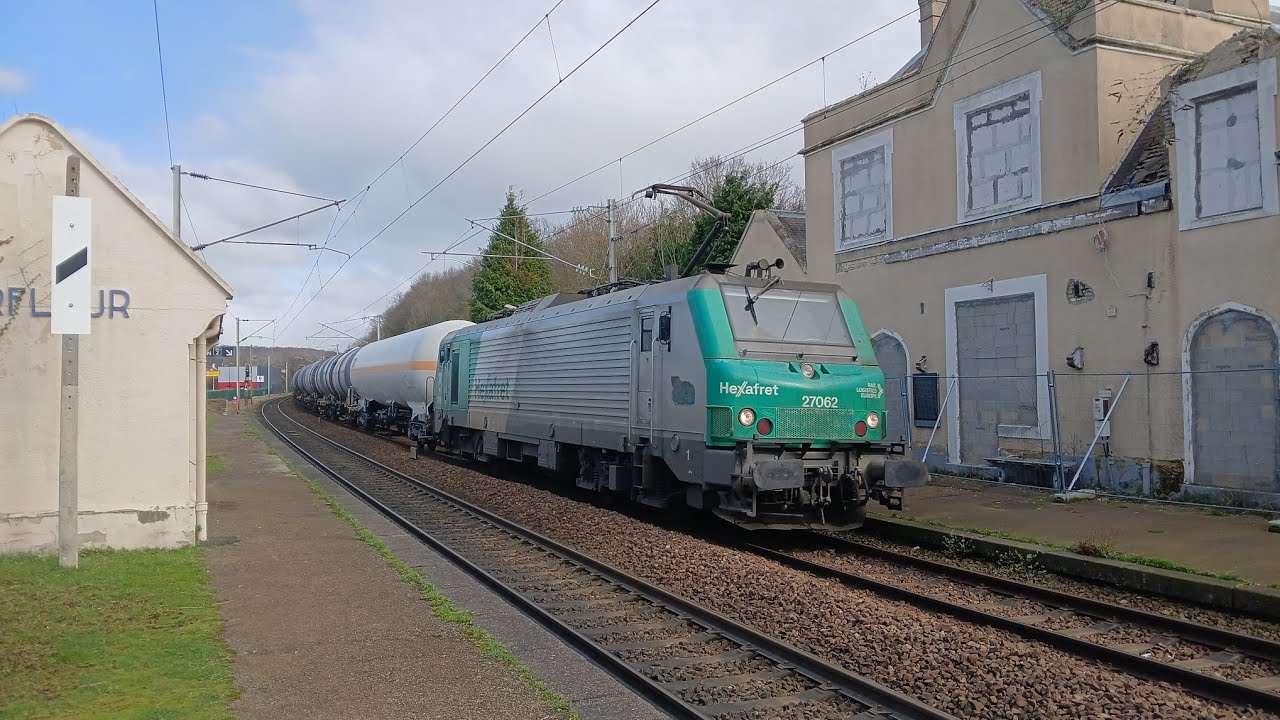 Spot de train en Gare d'Harfleur 