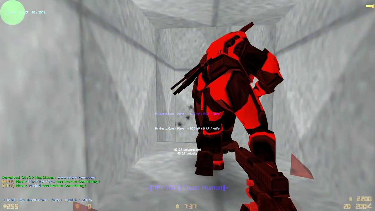 Counter-Strike: Zombie Escape Mod - ze_Blackmesa_v3 on MLFEscape