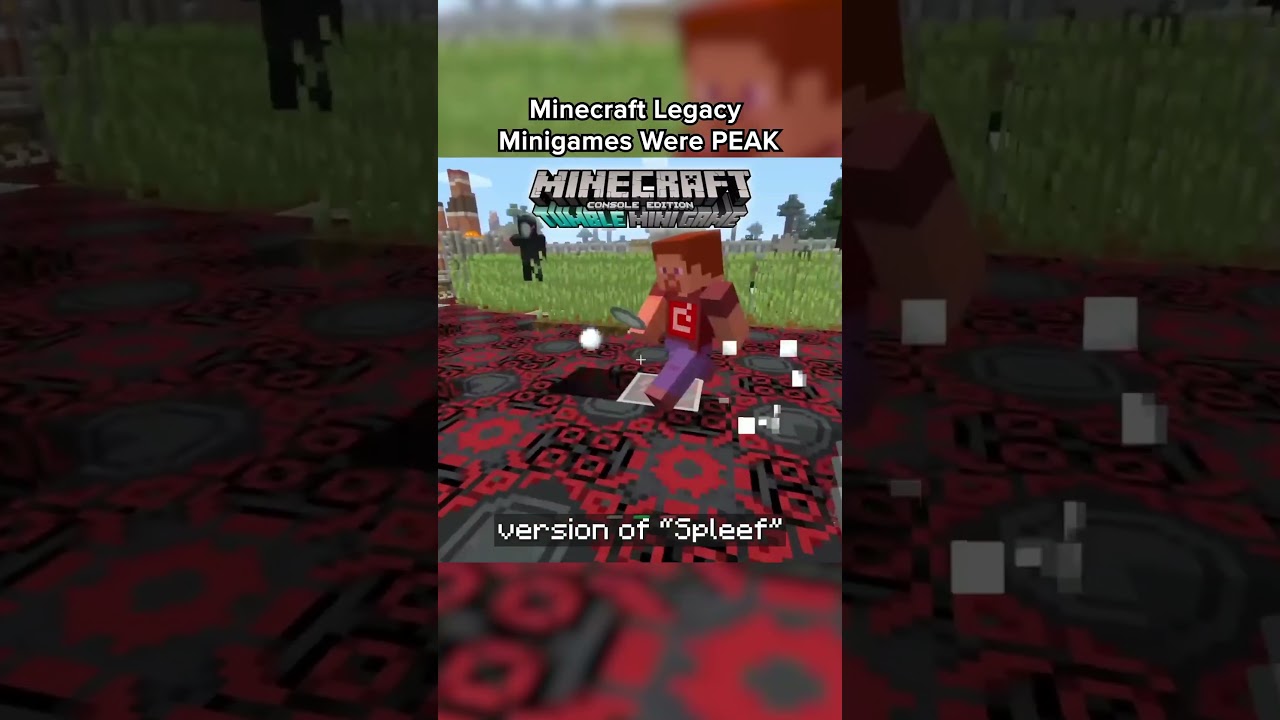 Minecraft Legacy Mini-games Were PEAK