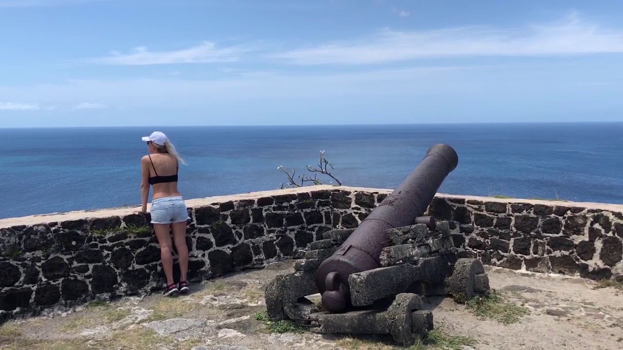 St Lucia, Pigeon Island National Park.