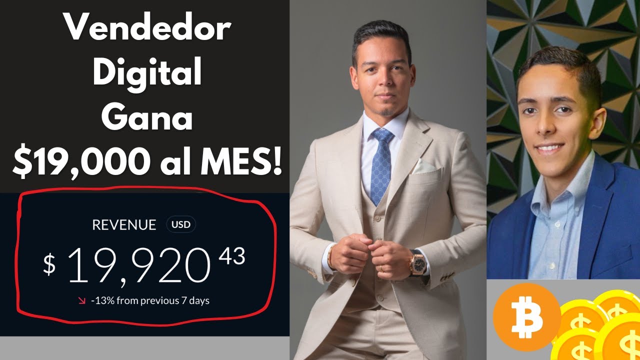 Vendedor Digital Gana 19,000 al MES con un Negocio por Internet! (Caso de Exito en Ventas Digitales)