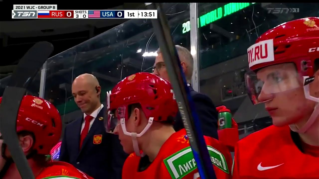 2021 IIHF World Juniors: Russia Vs USA - Full Game - 12-25-2020