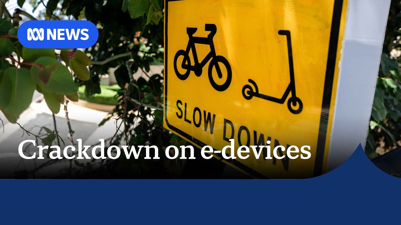 Calls to remove illegal e-devices from Queensland roads and footpaths | ABC News