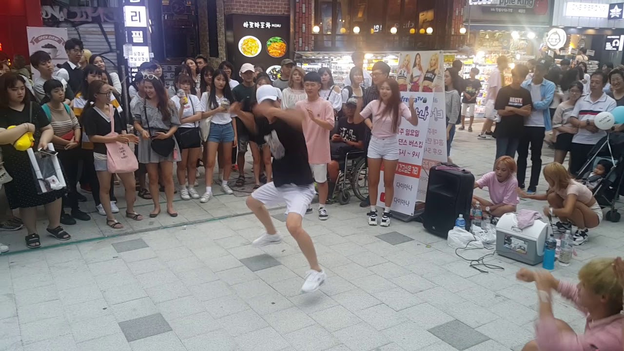 [여성댄스팀 다이아나 오창민] 워너원 ☆활활 (Burn it up)☆ 커버안무 홍대버스킹 20170813일 [Hongdae Kpop Street Dance Busking]