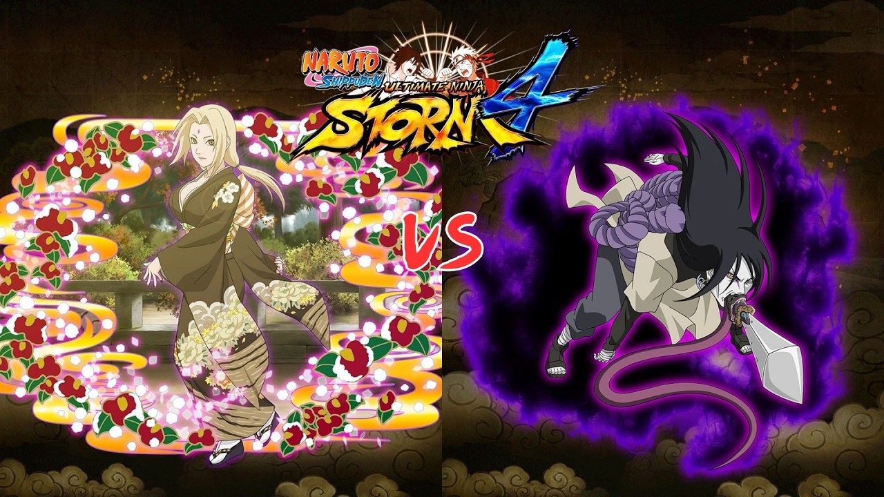 [Naruto Storm 4] Tsunade Tag Team vs Orochimaru Tag Team