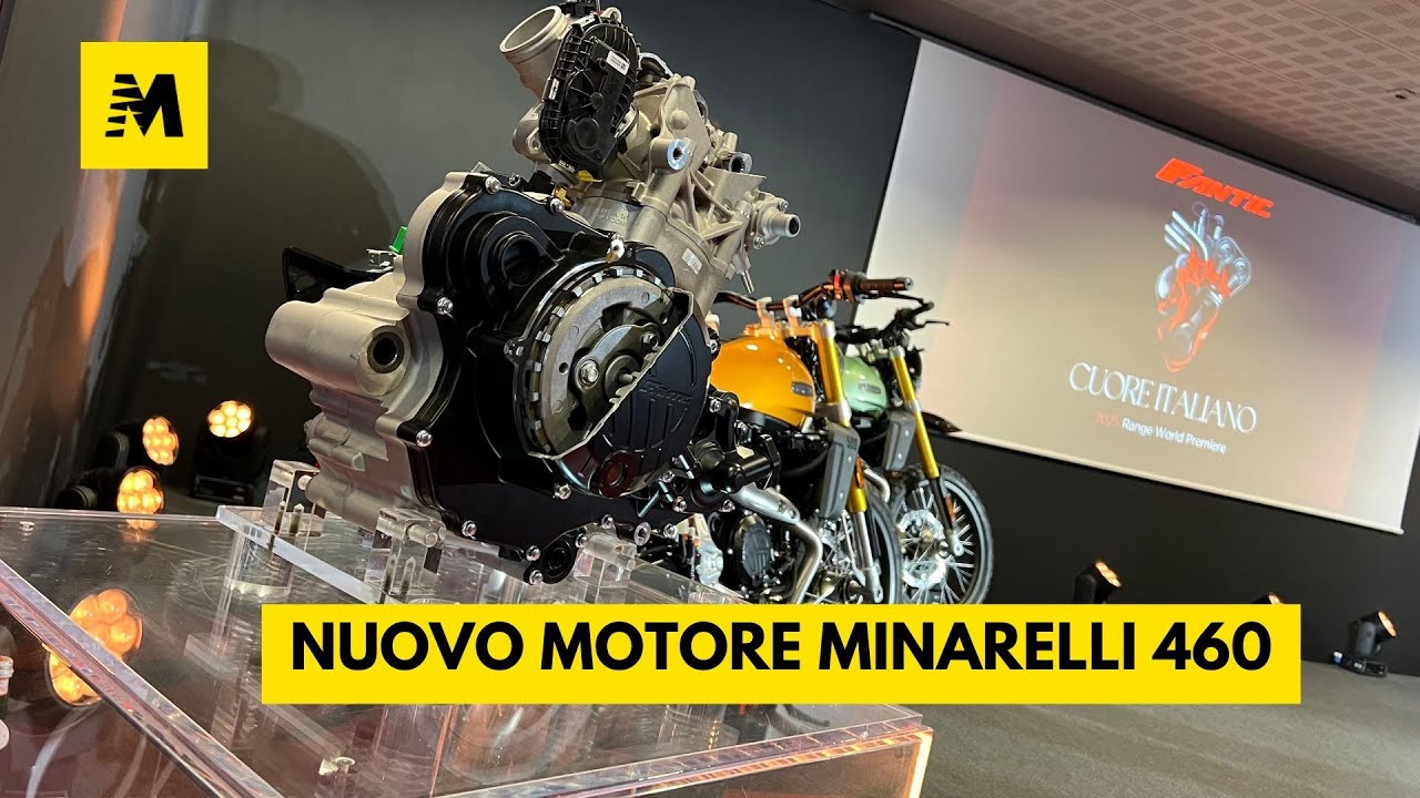 Il nuovo Motore Minarelli MM 460 debutta a EICMA 2024