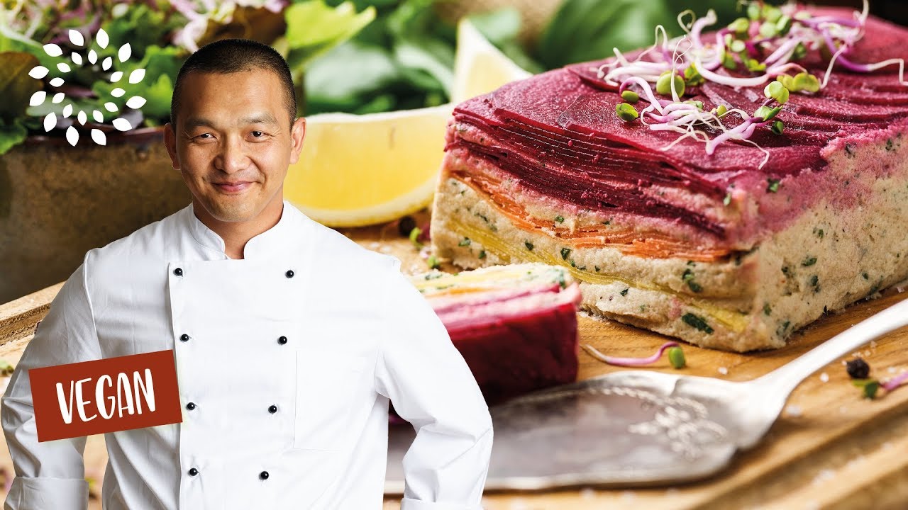 Gemüse-Terrine – basische Rohkost