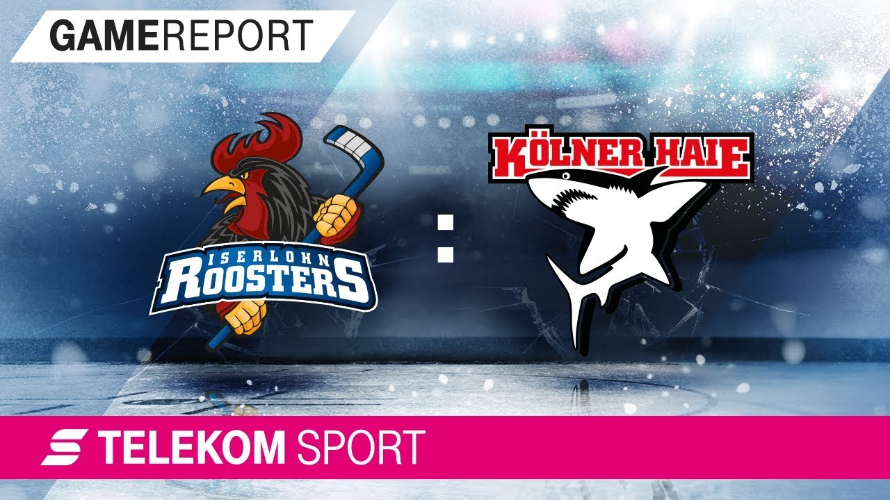 Iserlohn Roosters - Kölner Haie | 23. Spieltag, 17/18 | Telekom Sport