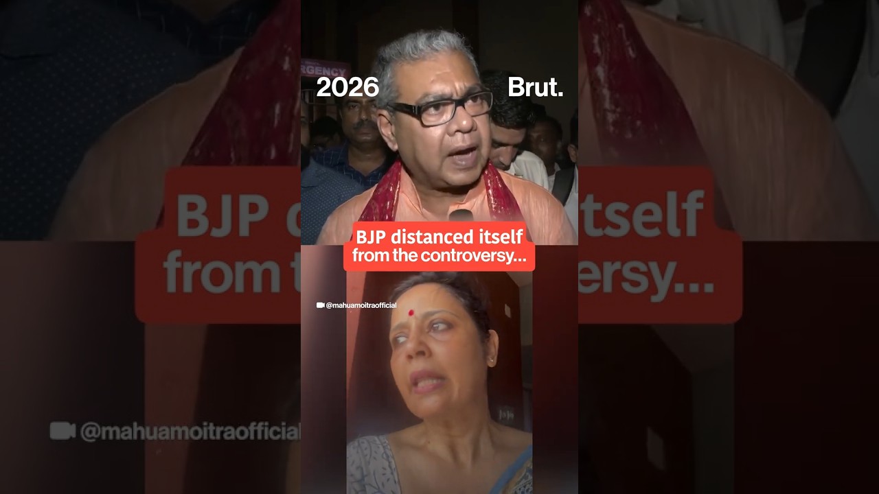Egg attack on Mahua: BJP denies involvement; blames TMC internal rift