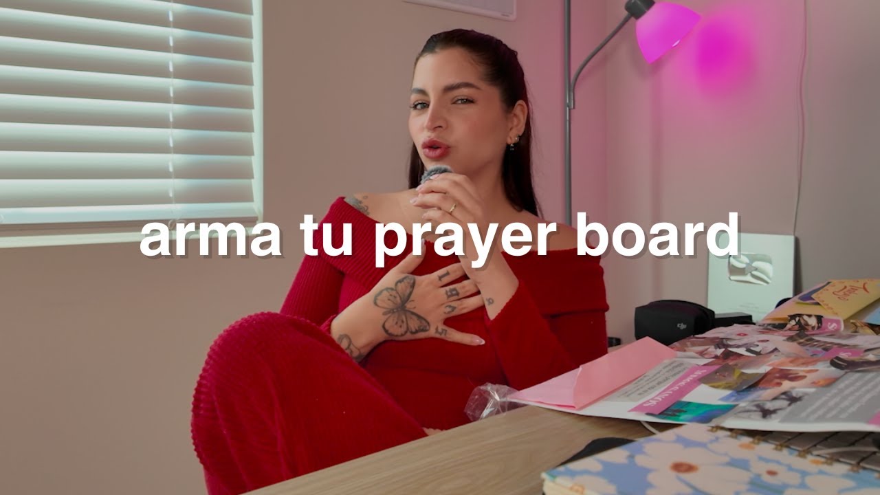 Así puedes armar tu Prayer Board 2026