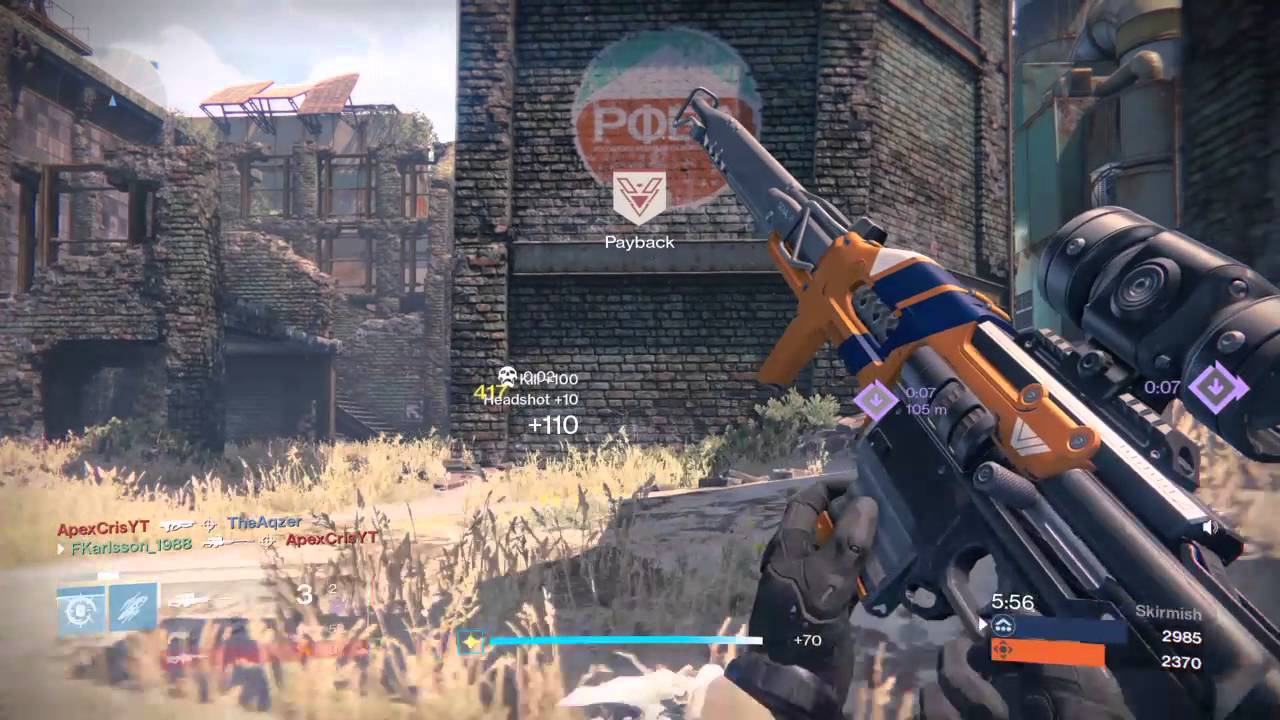 Destiny Skirmish against ApexCrisYT