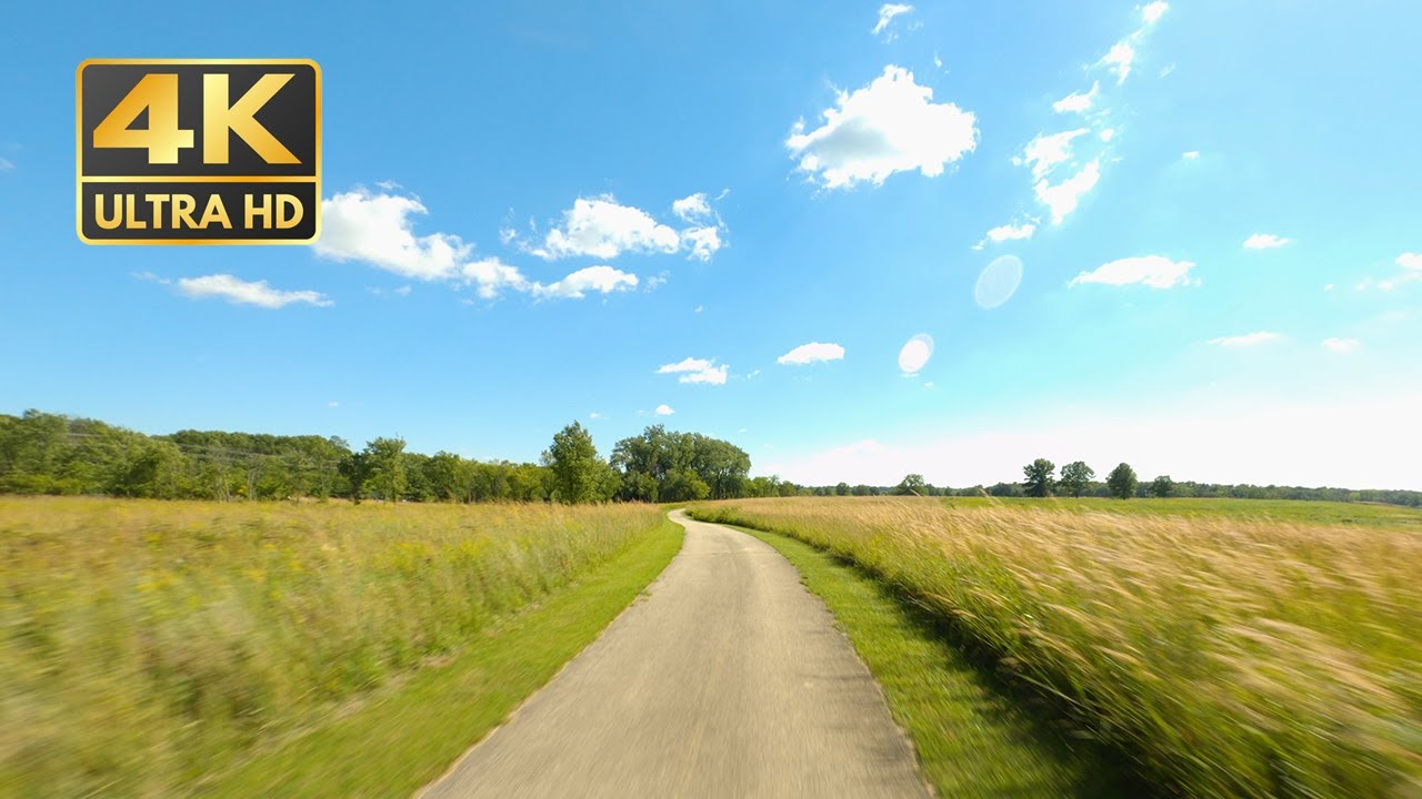 Poplar Creek Forest Preserve Paved Bike Trail | 30 Minute Cycling Workout