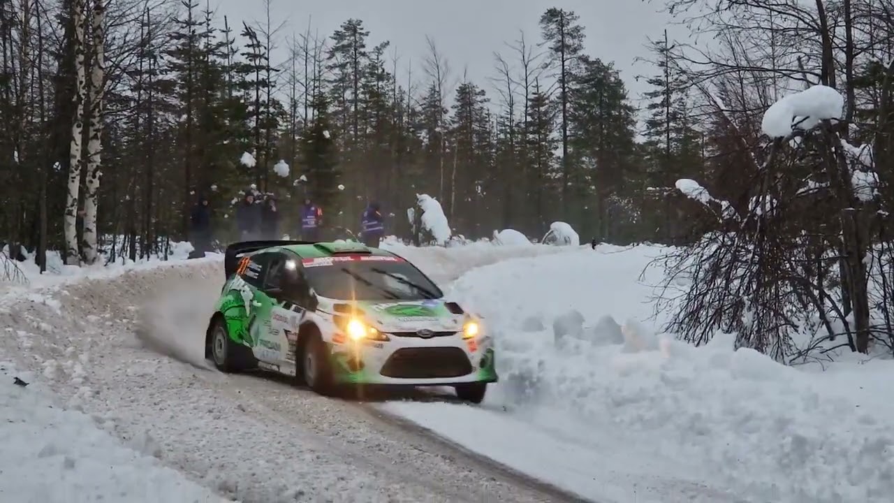 Mikko Eskelinen & Arto Kapanen - Ford Fiesta RS WRC action @ Arctic Lapland Rally 2023