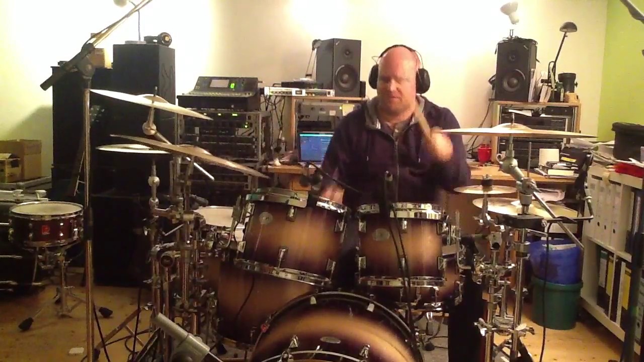 Daniel Hambuch on Taye-Studio Birch drum set / Anatolian Cymbals