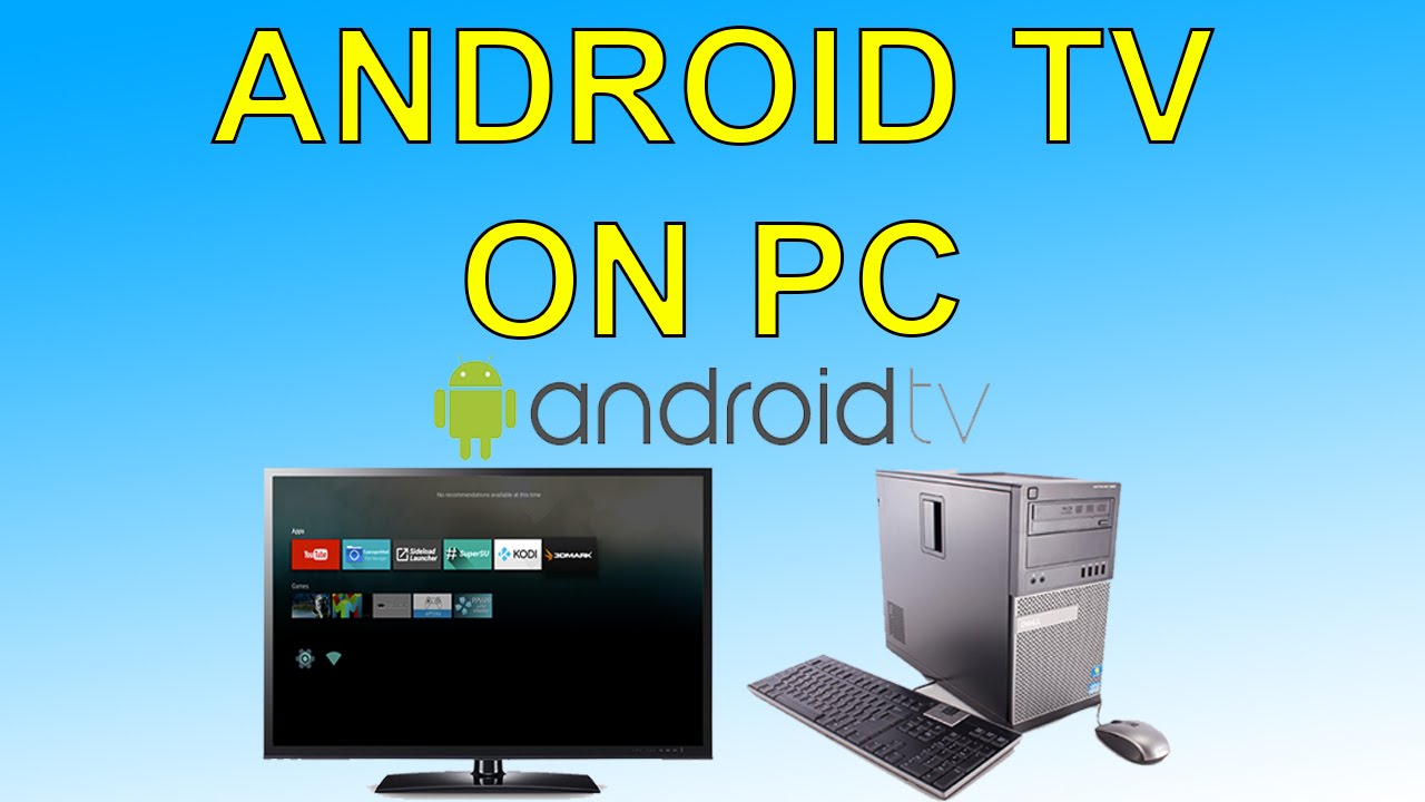 Android Tv On PC Quick Look / Overview And YouTube test Android TV X86
