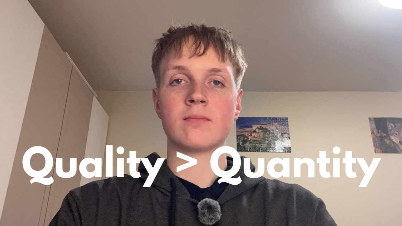 Lesson about quality and social media
