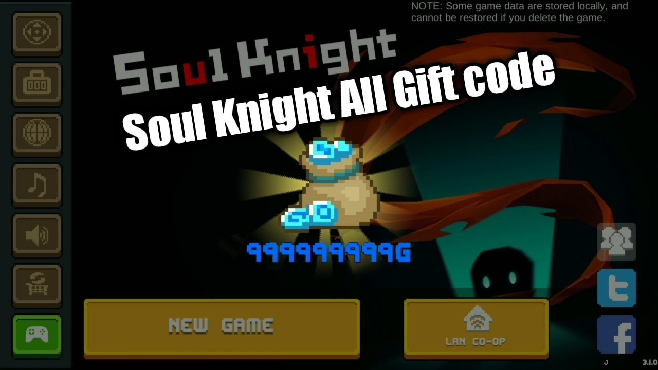 Best gift code all redeem code soul knight new update