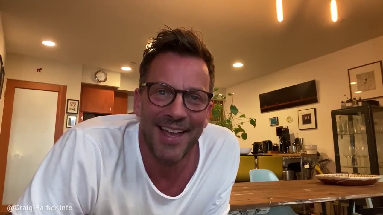 Craig Parker's inspirational message. ❤