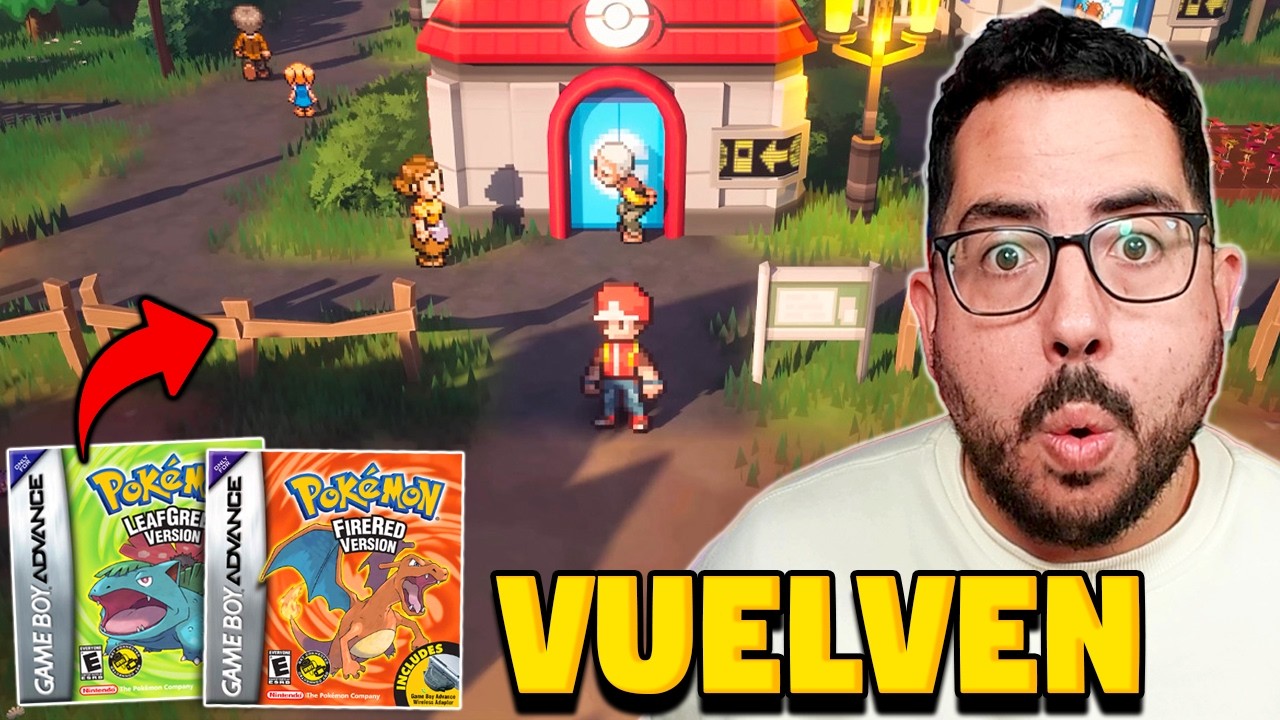 🔥&iexcl;BOMBAZO! VUELVEN POK&Eacute;MON ROJO FUEGO y VERDE HOJA