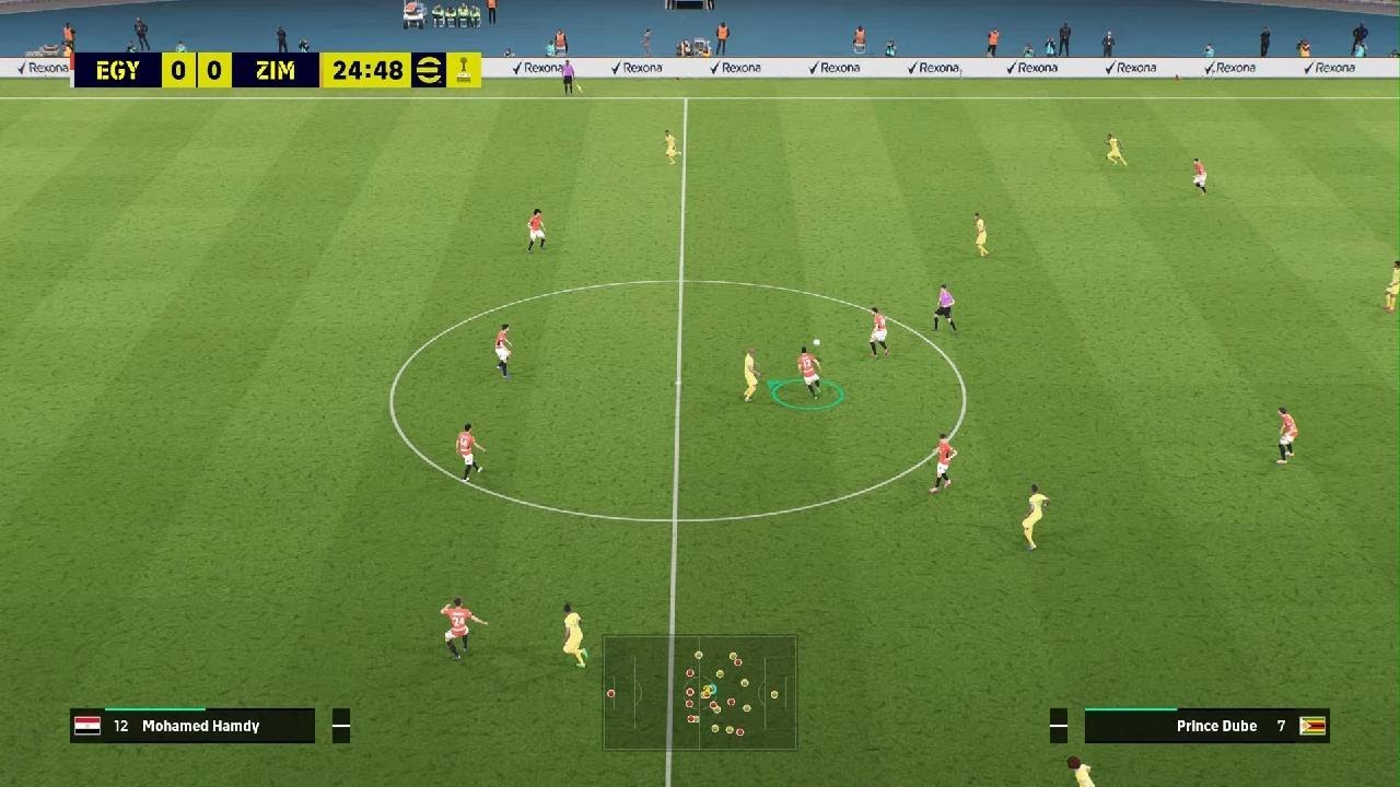 eFootball Egypt 🆚 Zimbabwe African cup First Match