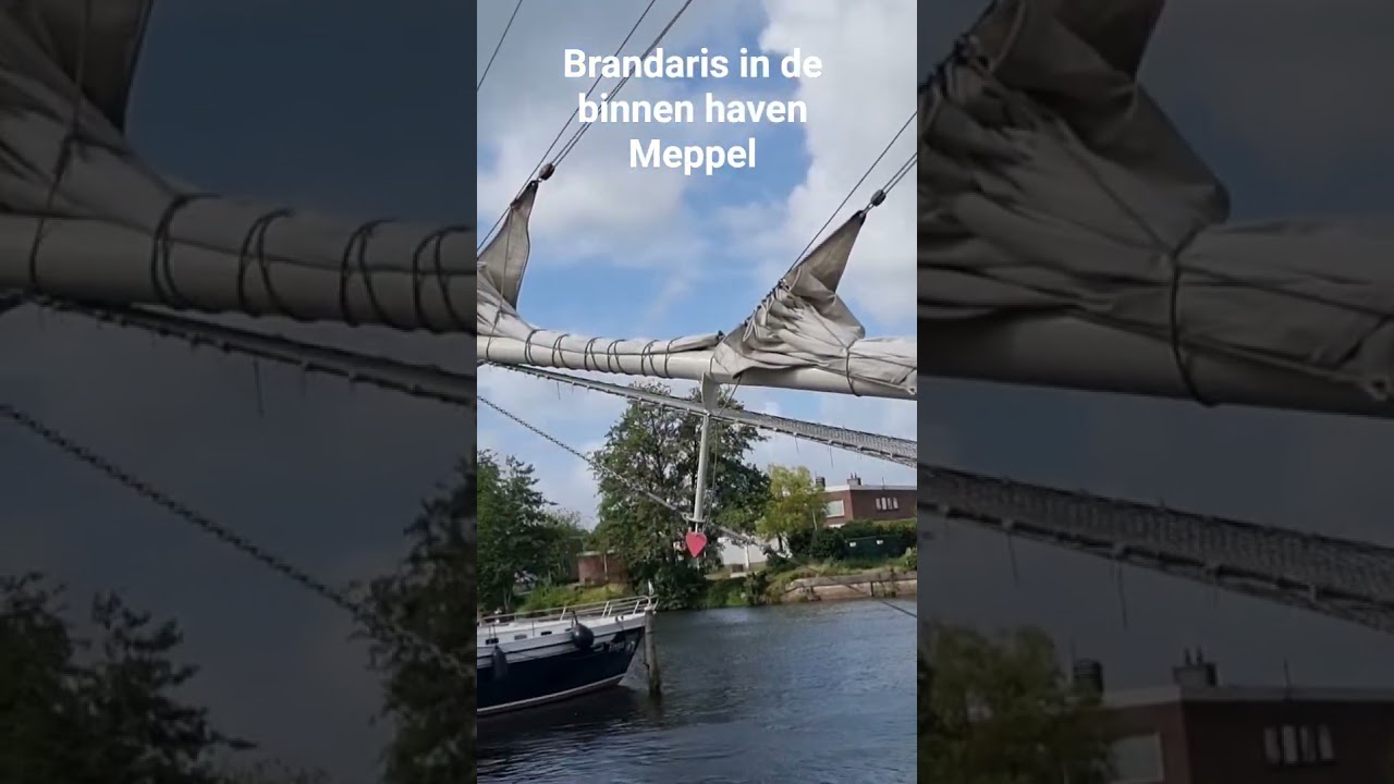 brandaris in de binnen haven Meppel #boot #meppel