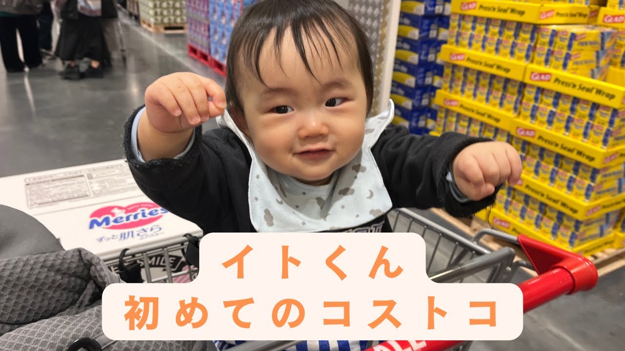 【初めてベビー】コストコに初めて行って来たよ！！