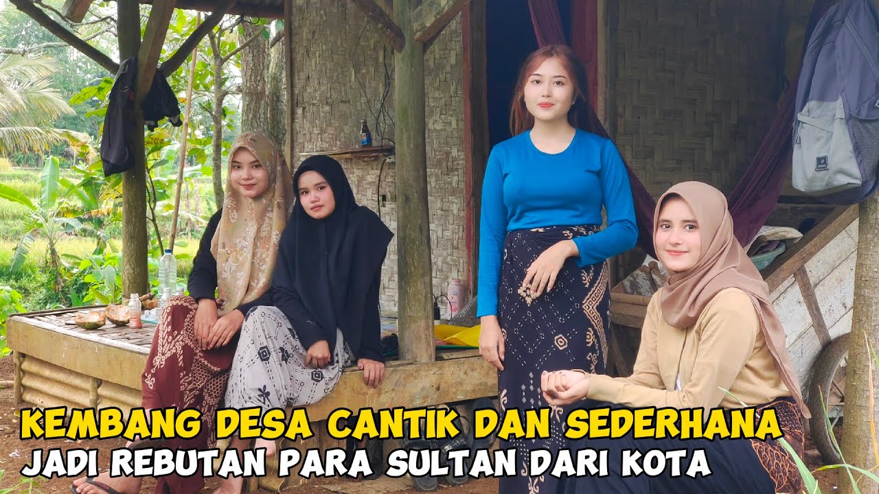 WOOW BIKIN TERPESONA SEMUA ORANG‼️MELIHAT KECANTIKAN KEMBANG DESA YANG HIDUP SEDERHANA DI PEDESAAN