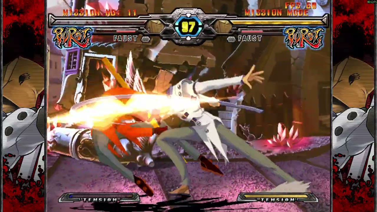 GGXXAC+R Mission mode lv 10-14 (GG RAOH)