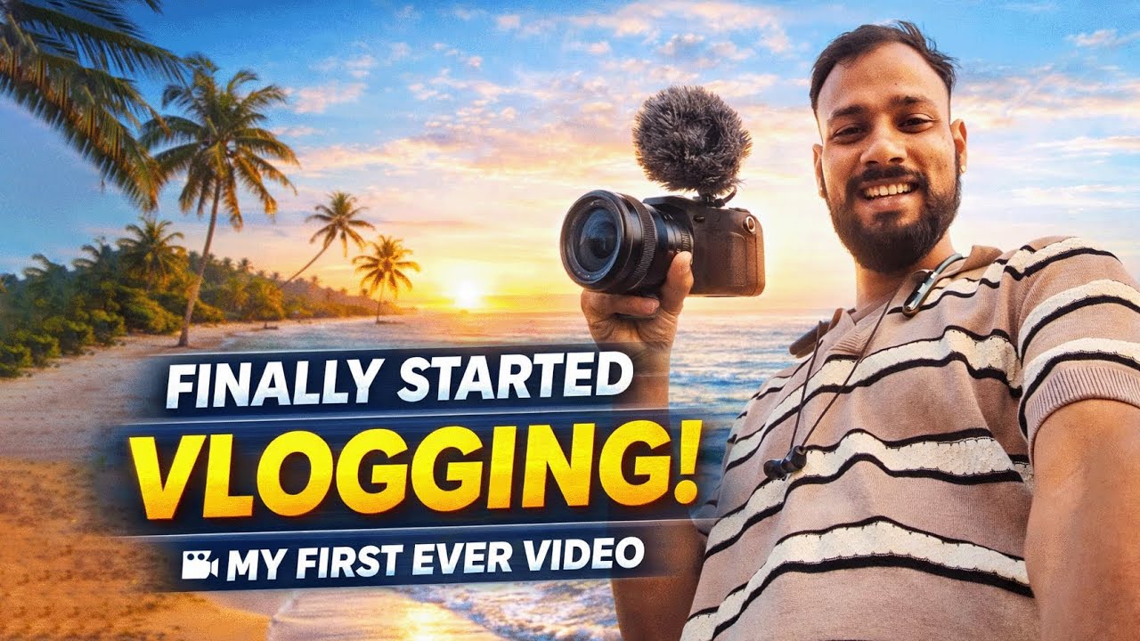 First Vlog 🏖️ | Goa Vlog 🏄 | First Vlog In Goa 🌴 | 