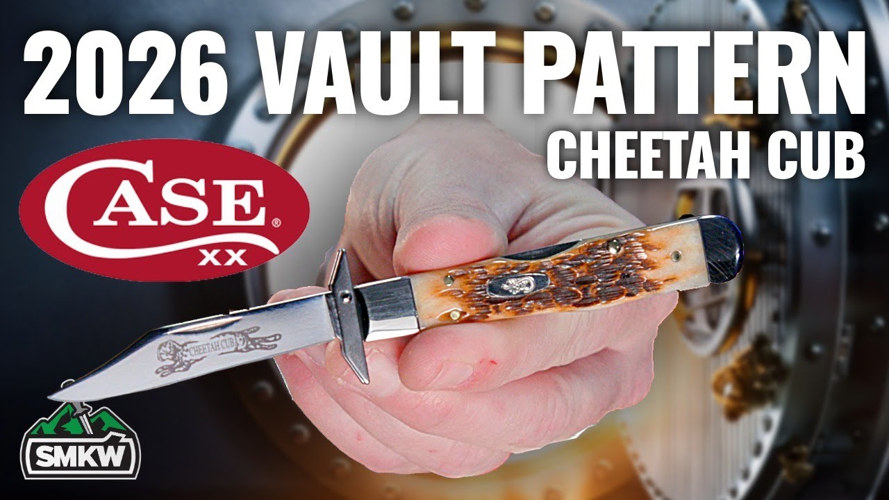 Ножи Case Cheetah Cub Vault Pattern 2026 года