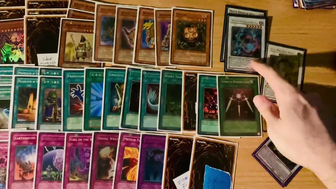 Rex Goodwin Anime Manga Yugioh 5D&rsquo;s Deck Sun Moon Dragon Goat Control Core
