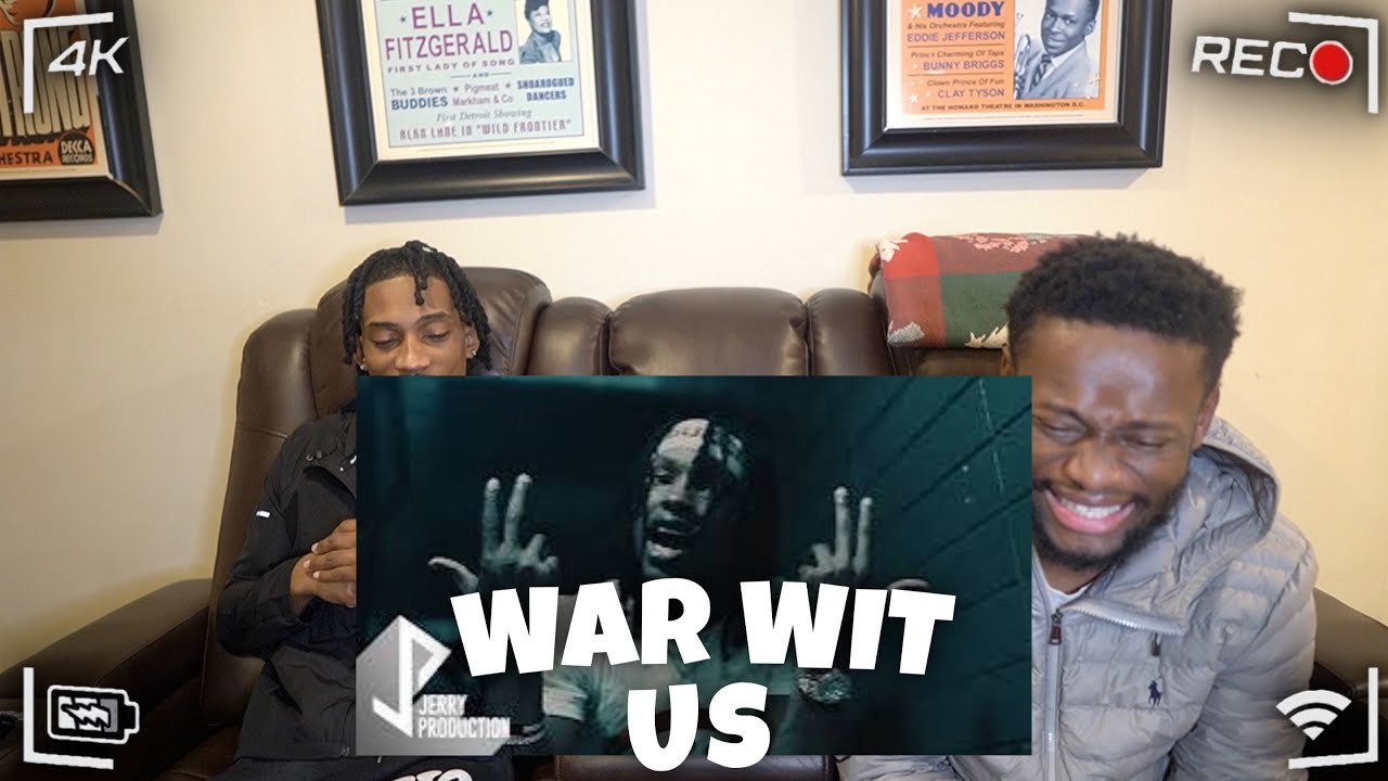 KING VON - WAR WIT US | REACTION!