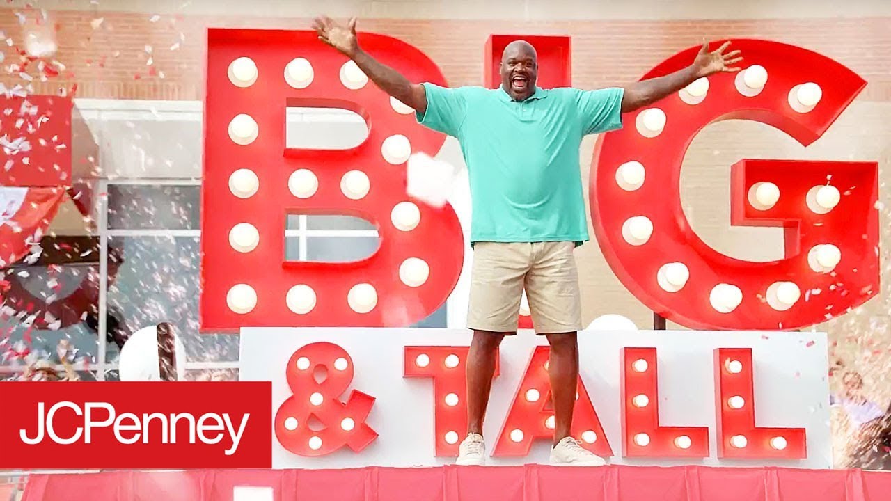 Meet Shaq: Big and Tall Men's Fashion Ambassador | JCPenney