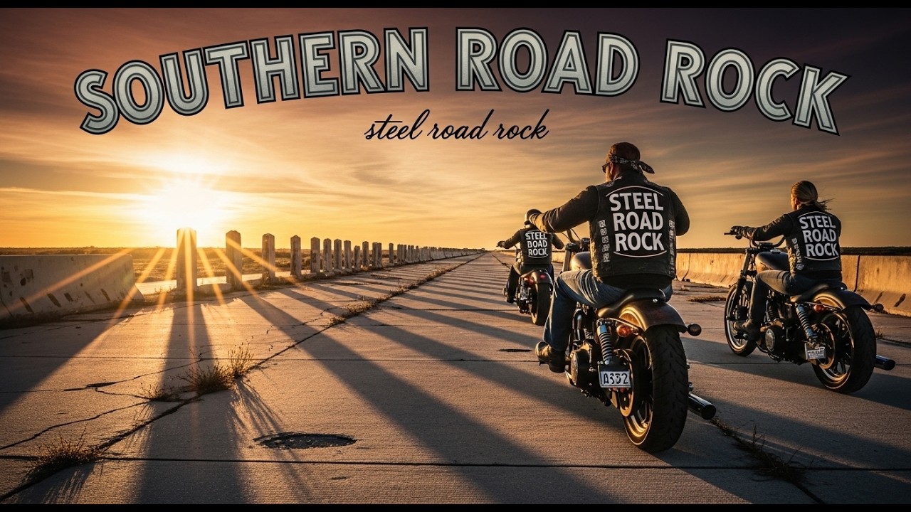 Steel Road Rock – Electric Nightbreaker 🌑⚡ Neon Asphalt | Rebels Beyond the Blackout  #CyberRide