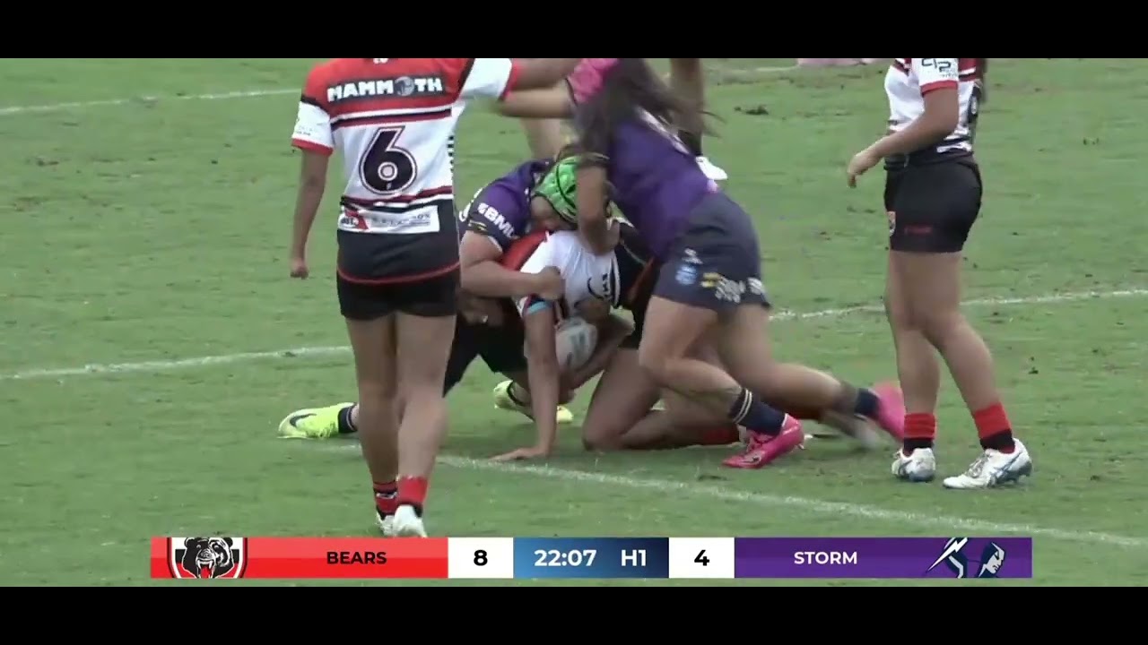 Tarsha Gale North Sydney Bears. Prop highlight #Godfirst #rugbyleague #femaleathlete #fypシ 